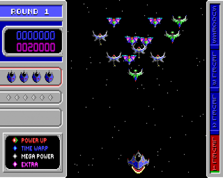 Invasion of the Mutant Space Bats of Doom Screenshot 1